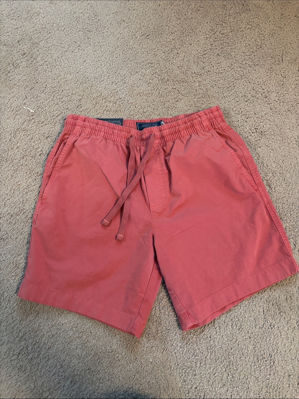 Vineyard Vines Men's Casual Drawstring Shorts - Coral